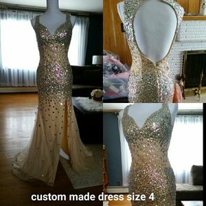 Custom made dress size 4